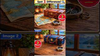 Can you spot all 3 differences between these two travel scenes?🔥 shorts