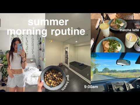 9AM productive summer morning routine 2022 |AD