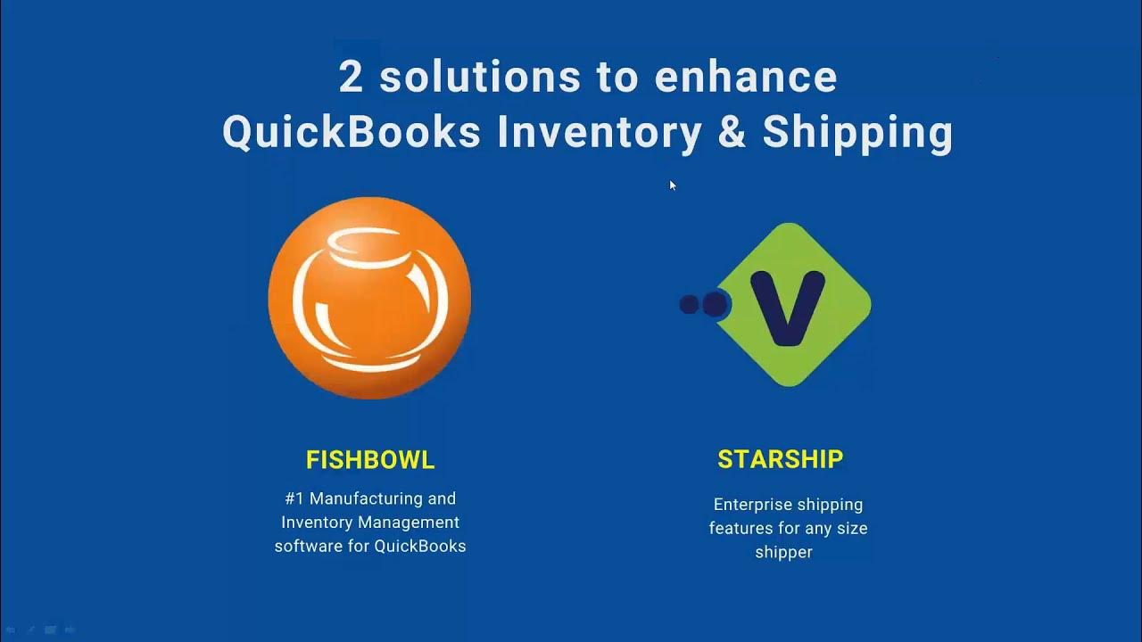 QuickBooks Shipping Software with Integrated Fishbowl WMS QuickBooks