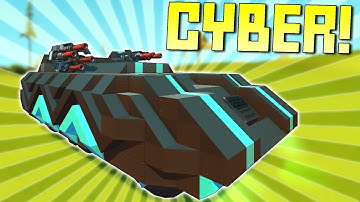 We Searched for "Cyber" on the Workshop to Prepare for the Future! - Scrap Mechanic Workshop Hunters