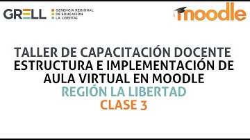 CLASE 3 - ESTRUCTURA E IMPLEMENTACIÓN DE AULA VIRTUAL EN MOODLE