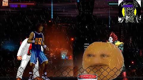 MUGEN Request: Shaq & Frank West Vs Annoying Orange & Shinnok