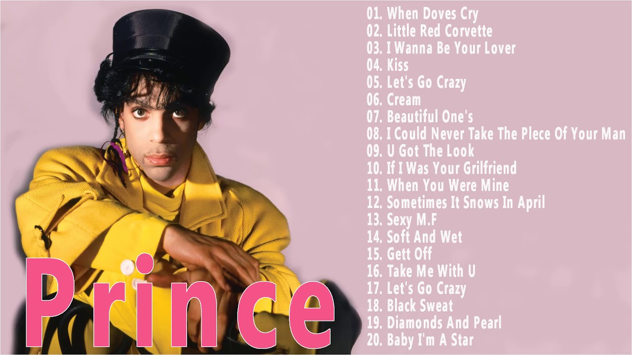 pouch Uafhængighed Reporter Prince Greatest Hits Songs - Best Songs Of Prince Album Playlist 2020 -  YouTube