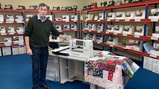 Bernina 700e Embroidery Machine Ex Display.
