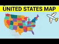 UNITED STATES MAP - Learn the States of USA on Map