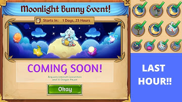 Merge dragons | Moonlight Bunny Event 2020| last 15 min