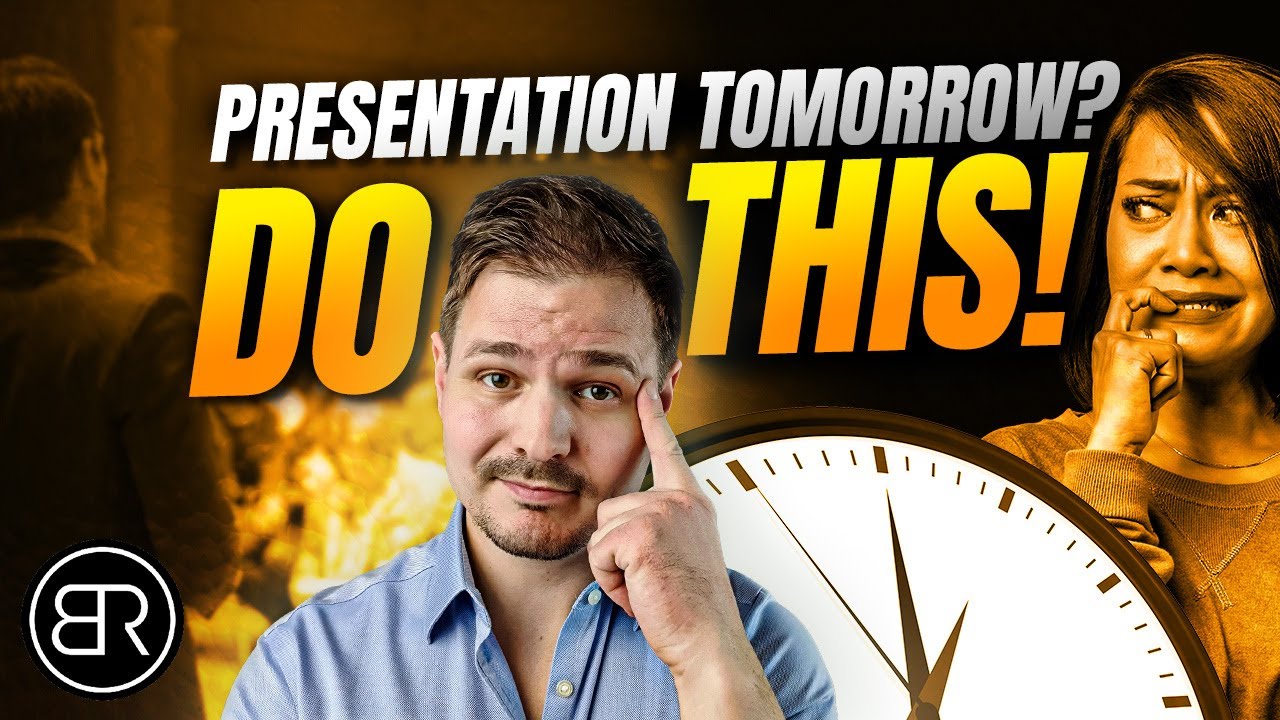 Presentations Tomorrow What to Do If You Have a Presentation Tomorrow?! - YouTube