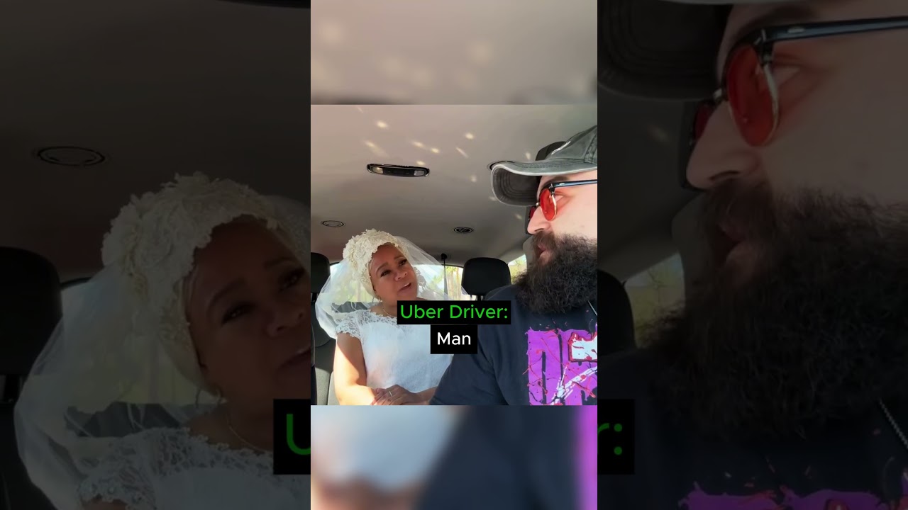 Bride Tries To Scam Uber! (@ebonyworldofdrama)