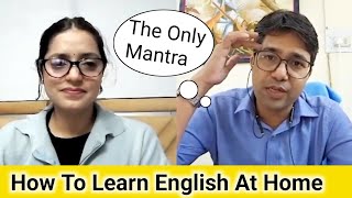 How To learn English At Home || Fluent English Speaking 🗣️ || #english