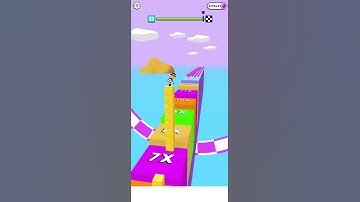 Cube Surfer Gameplay (ios android) level 22