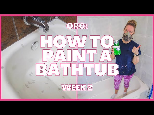 Paint A Bathtub How To Easily & Inexpensively - My Creative Days