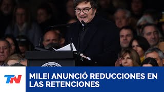 Download Lagu Javier Milei anunció una baja permanente en las retenciones que pagan la soja, la carne y el maíz MP3 Download Lagu Javier Milei anunció una baja permanente en las retenciones que pagan la soja, la carne y el maíz MP3