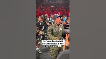 Gervonta Davis couldn’t believe the result of his fight 👀 (via @PremierBoxingChampions)