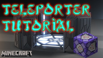Making a Simple Teleporter? I can do that! - Minecraft Tutorial