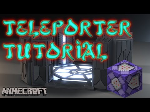 Making a Simple Teleporter? I can do that! - Minecraft Tutorial
