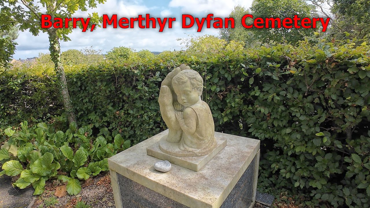 Barry, Merthyr Dyfan Cemetery, South Wales, UK: A visit to the lovely cemetery in the town of Barry