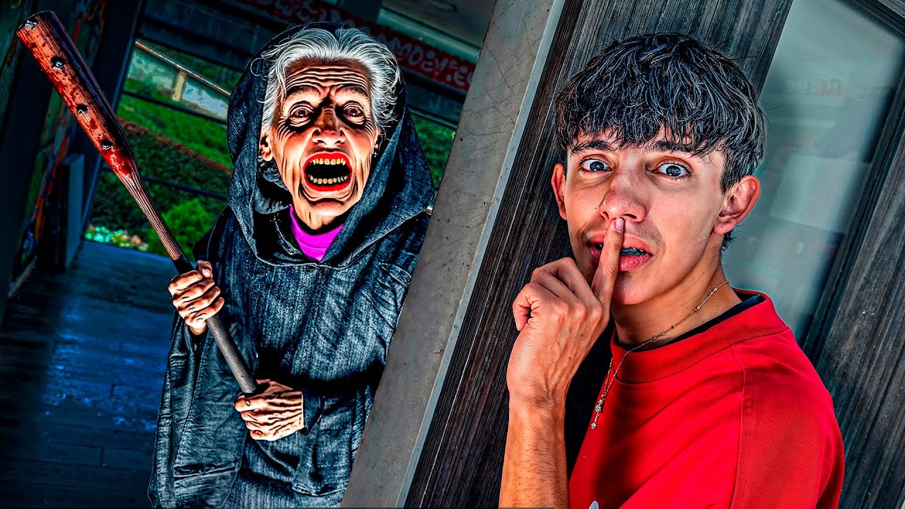 ¡SOBREVIVIENDO por 1 NOCHE a UNA ABUELA  ASESINA!