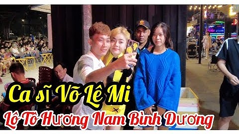 Giao lưu chụp ảnh cùng ca sĩ Võ Lê Mi tại lô tô Hương Nam Bình Dương rất vui