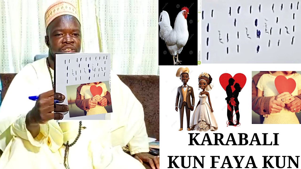 AYATOULLAH N1 FAÏDA KARABALI KUN FAYA KUN DE LATROUE AVEC POULE ET COQ +22371466409