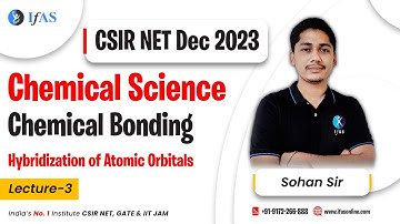 CSIR NET Hybridisation of Atomic Orbitals | Chemical Bonding CSIR NET Chemistry