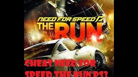 CHEAT NEED FOR SPEED THE RUN PS3