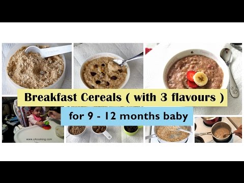 breakfast-cereal-for-9--12-months-baby-(with-3-flavours)-|-9,10,11,12-months-baby-breakfast-recipe