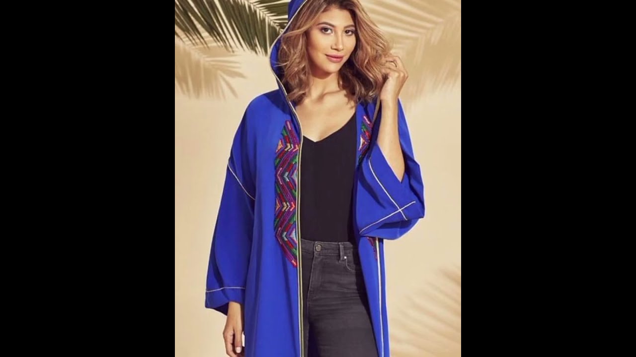 كيمونو بلدي بسفيفة مغربية مزيج بين البلدي والعصري رائع🇲🇦🇲🇦