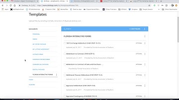 DOTLOOP 3   TEMPLATES TASKS AND CLAUSES