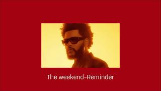 The weekend-Reminder(Sped up) Resimi