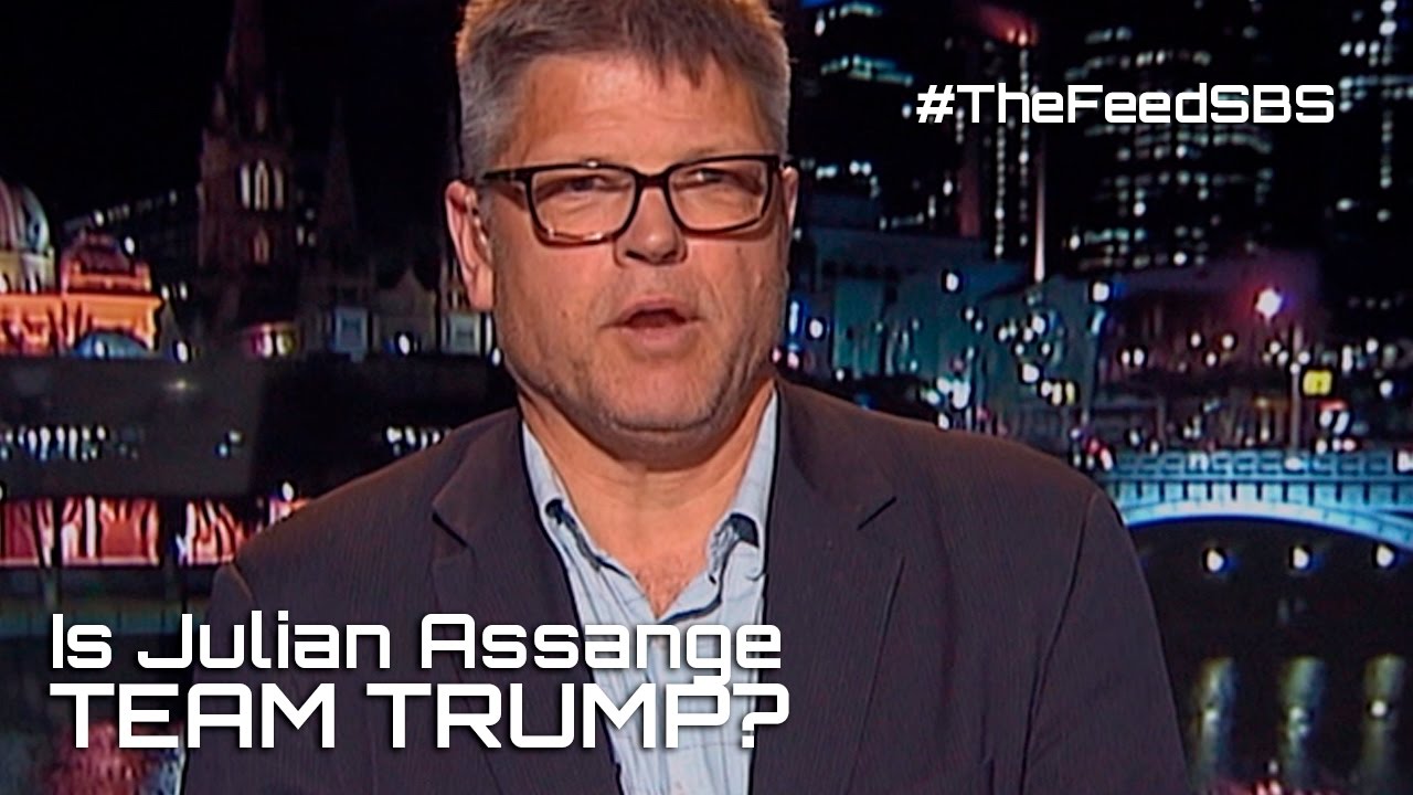 the feed contains test content Is Julian Assange pro- Trump? - The Feed