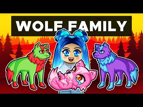 Our WOLF FAMILY in Roblox!