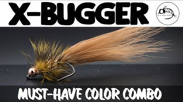 X-Bugger - Woolly Bugger Variation (Streamer Fly Tying Tutorial)