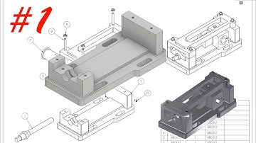 Học inventor cơ bản: Vẽ bộ căng đai bằng inventor - Part 1