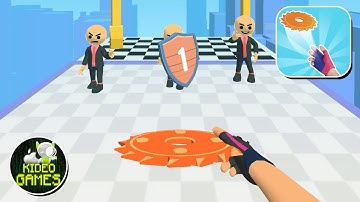 Slice Disc 3D - All Levels Gameplay Android,ios Walkthrough Mobile Game New Update #2082