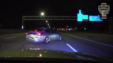 Driving Wrong Way on Highway I-480 Caught by Ohio State Police