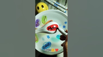 Moha #Name drawing with doms floating marker #Doms #trending #viral #shortvideo #shorts #diy#art