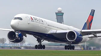 24 AMAZING TAKEOFFS & LANDINGS at Schiphol Airport | A340-300 B747 A350 | Amsterdam Plane Spotting