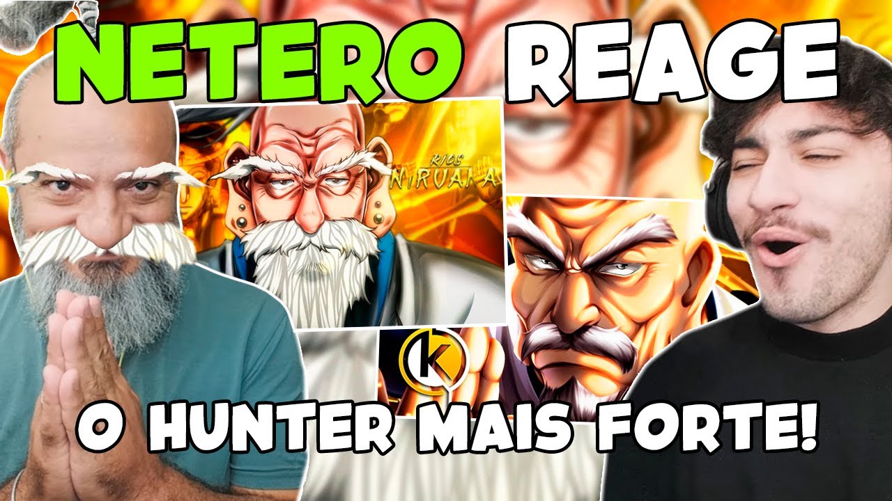 O HUMANO MAIS FORTE DO MUNDO ♪ NETERO | OKABE | RIOS - NETERO REAGE