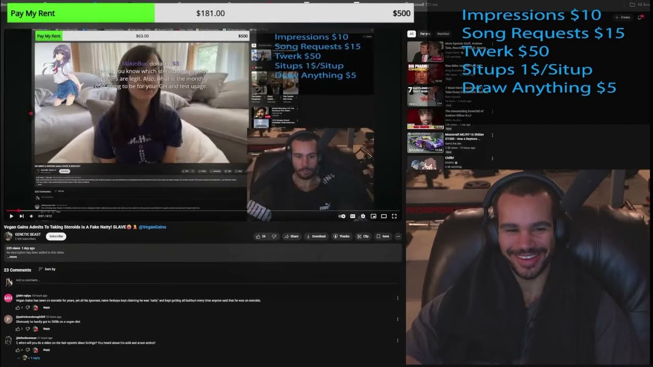 Реакция Vegan Gains на Genetic Beast: «Vegan Gains признаётся, что принимает стероиды — это фейк!...