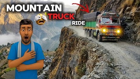 Mountain Truck Ride!😨| Bus Simulator Indonesia 🚍 | Umeshee