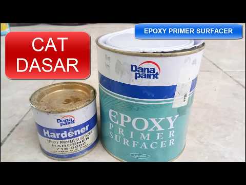 Cara memakai lem Epoxy pada joran. 