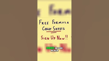 Rocket Science Made Easy  Free Cheat Sheets Inside!