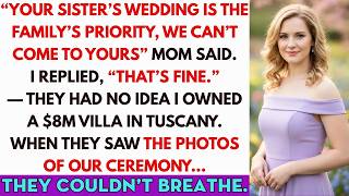 My Parents Chose My Sister’s Wedding Over Mine—So I Married At My $8M Villa In Tuscany  Then Guide
