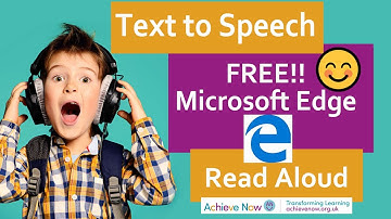 Have webpages & PDFs Read aloud in Microsoft Edge - Free and easy to use
