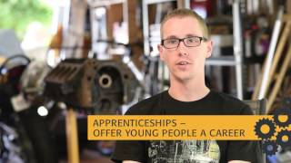 Apprenticeships offer young people a future