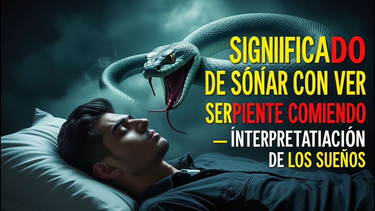 Significado de Soñar con Serpiente Comiendo 🐍💤 | Interpretación de los