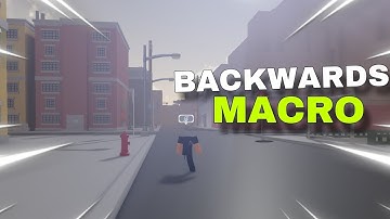 How To BACKWARD MACRO In DA HOOD!!