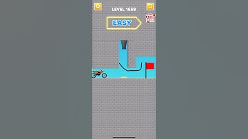 Draw bridge puzzle game level 1559 #gaming #drawing #Shorts