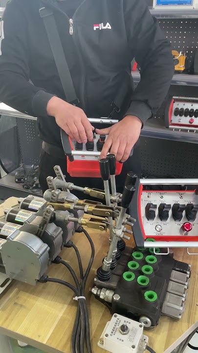 #hydraulic valve #proportional coil #wireless #remote #control#fassi# ...