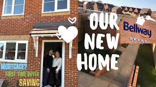 MOVING VLOG! | BELLWAY NEW BUILD HOME & HOUSE TOUR